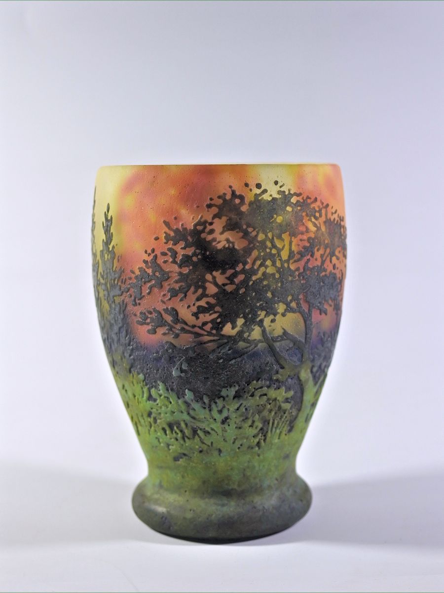 Daum Vase Paysage
