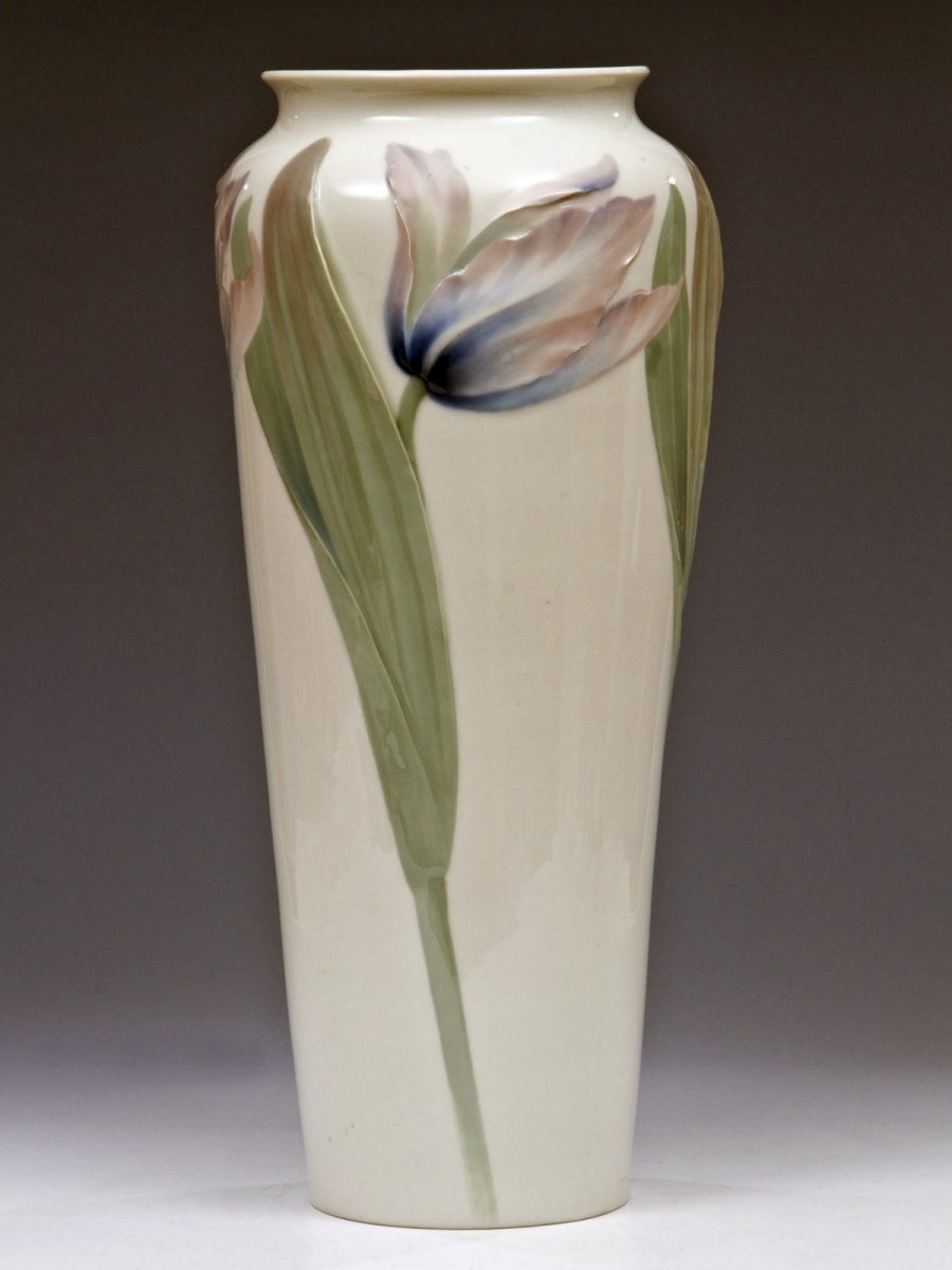 Roerstrand Vase with Tulips