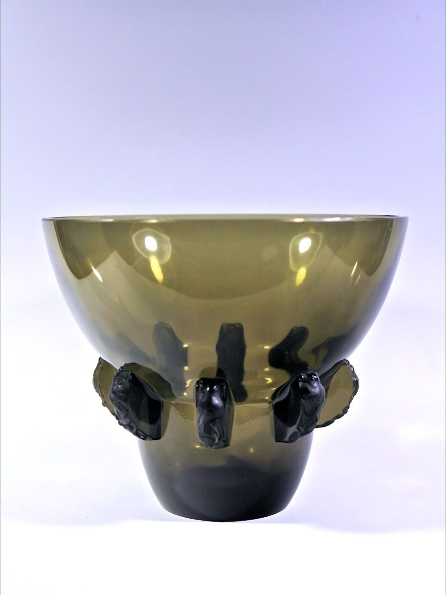 R. Lalique Vase Carthage